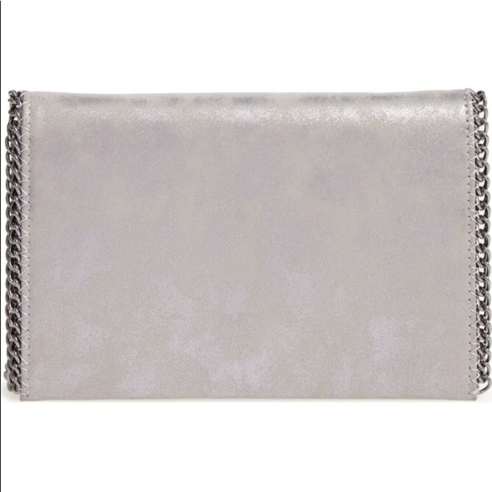 Gunmetal Crossbody Clutch